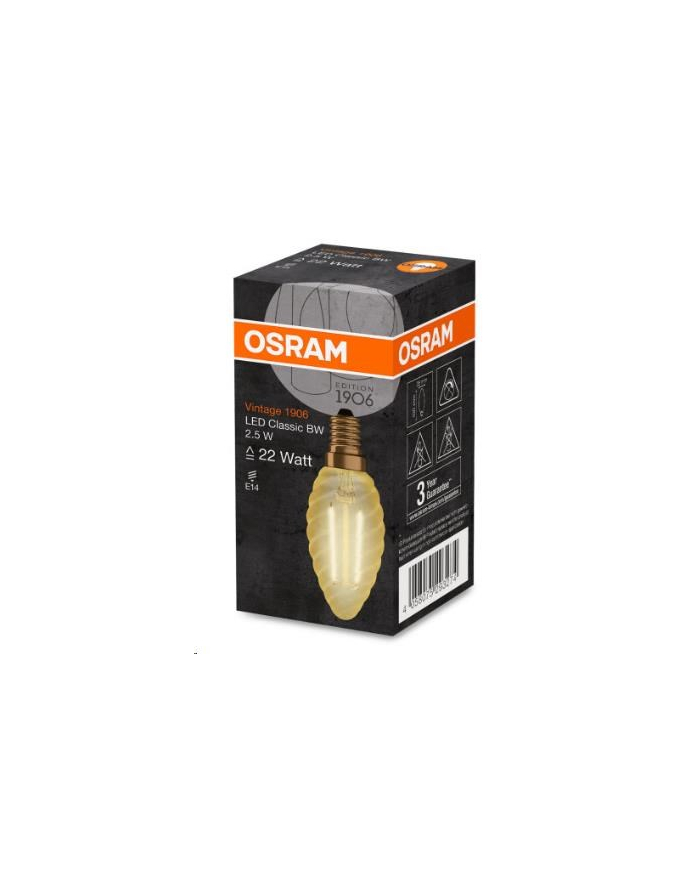 Osram Żarówka Światła Led Vintage 1906 Classic Bw E14 (4058075293274) główny