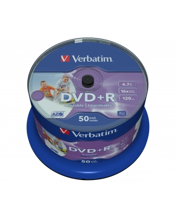 DVD R 16x 4.7GB 50P CB PrintableID 43651