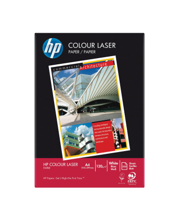 PAPIER A4 SATYNOWY HP COLOUR LASER 120g