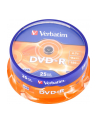 DVD-R VERBATIM 43522 4.7GB 16x CAKE 25 SZT - nr 21