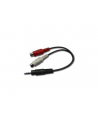 KABEL STEREO MINIJACK->2X CHINCH(F) 0.2M - nr 1