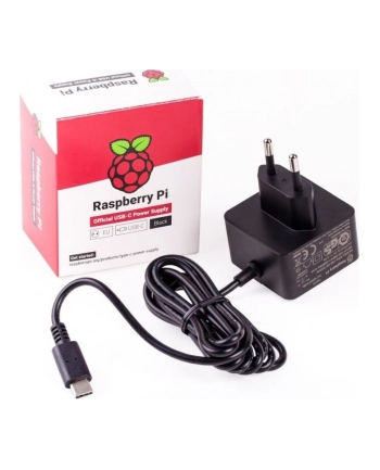 Raspberry Pi Zasilacz 4 USB-C 5,1V 3A (SC0217)
