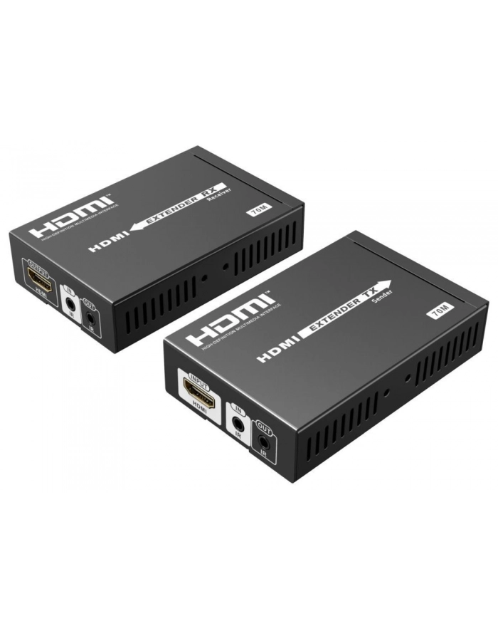 Kabel Premiumcord Przedłużacz HDMI Premiumcord baseT Ultra HD 4k x 2k do 70m za pośrednictwem Cat5e / Cat6 główny