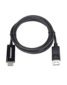 Kabel Premiumcord DisplayPort HDMI 2 Czarny (kportadk04-02) - nr 3