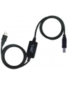 Premiumcord Kabel USB Premiumcord USB 2.0 A/M-B/M 20m (KU2REP20AB) - nr 1
