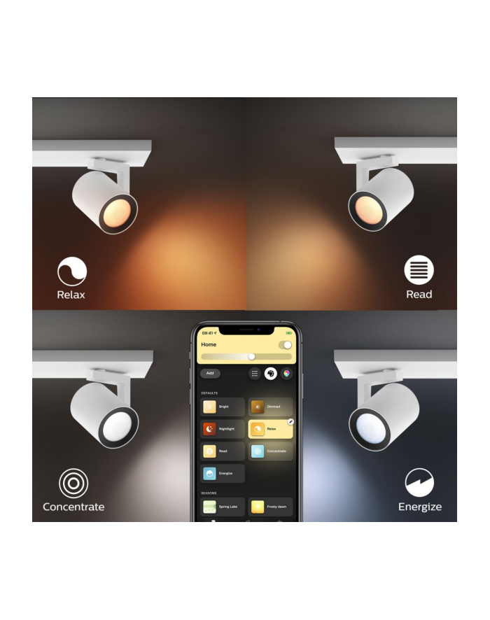 Philips Hue  White and Color Ambiance Argenta Biały 5062431P7 główny