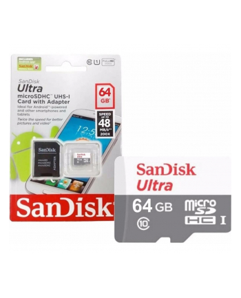 SanDisk Ultra Lite MicroSDXC 64 GB Class 10 UHS-I (SDSQUNR-064G-GN3MA)