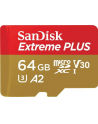 SanDisk microSDXC 64GB Extreme Plus A2 U3 V30 (SDSQXBZ064GGN6MA) - nr 3