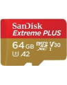 SanDisk microSDXC 64GB Extreme Plus A2 U3 V30 (SDSQXBZ064GGN6MA) - nr 4