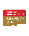 SanDisk microSDXC 128GB Extreme Plus A2 U3 V30 (SDSQXBZ128GGN6MA) - nr 1