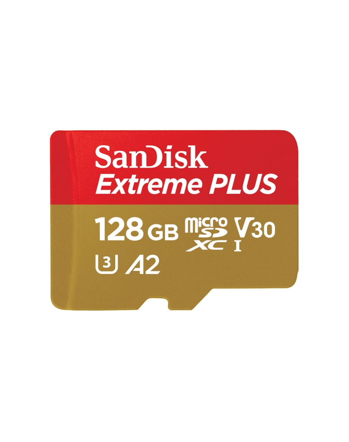 SanDisk microSDXC 128GB Extreme Plus A2 U3 V30 (SDSQXBZ128GGN6MA) główny