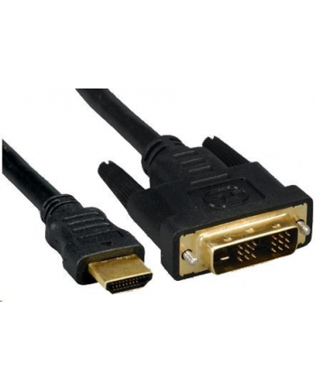 Premiumcord Kabel HDMI - DVI 10m (M/M, zlacené kontakty, stíněný) (kphdmd10)