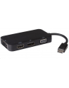 Kabel Premiumcord Premiumcord adaptér DisplayPort - DP + HDMI + DVI + VGA  1080p 4K*2K - nr 1