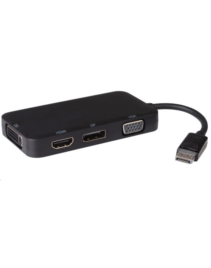 Kabel Premiumcord Premiumcord adaptér DisplayPort - DP + HDMI + DVI + VGA  1080p 4K*2K główny