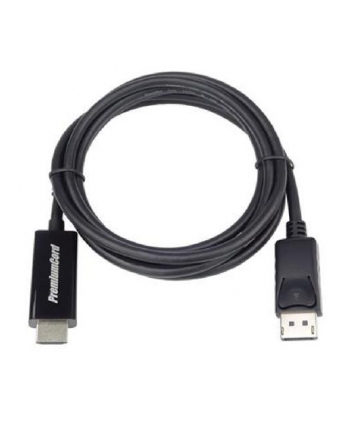 Kabel Premiumcord DisplayPort HDMI 2 Czarny (kportadk04-02)