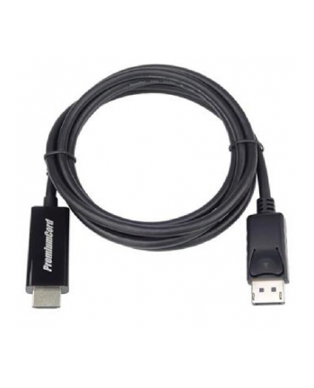 Kabel Premiumcord DisplayPort HDMI 2 Czarny (kportadk04-03)
