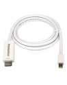 Premiumcord Kabel Premiumcord Premiumcord Kabel mini DisplayPort 1.2 na HDMI 2.0, pro rozlišení 4Kx2K@60Hz, 1m (KPORTADMK0401) - nr 2