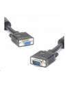 Premiumcord Kabel Premiumcord Premiumcord Kabel VGA prodlužovací 15m (HD15M/F, dvojité stínění, feritová jádra) - nr 1