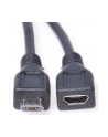 Kabel USB Premiumcord Przedłużeniowy Micro USB  2m (296010320977) - nr 1