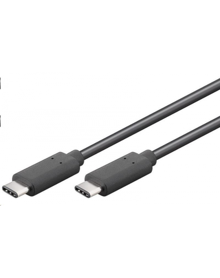 Kabel USB Premiumcord USB 3.1 konektor C/male - USB 3.1 C/male černý 0,5m główny