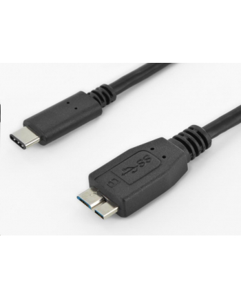 Premiumcord USB 3.1 C- USB 3.0 Micro-B, 1m (KU31CMB1BK)