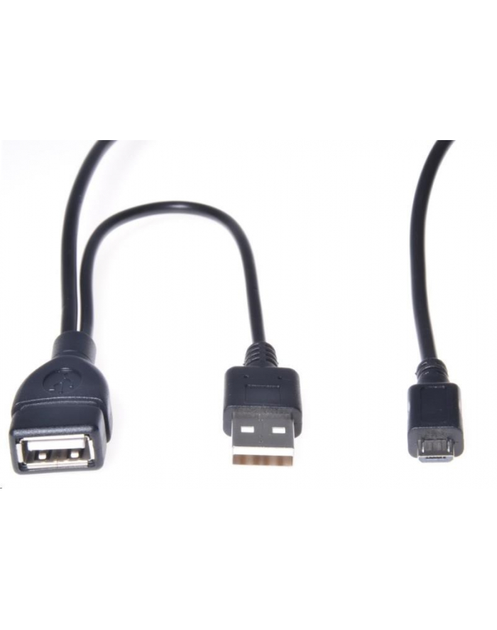 Kabel USB Premiumcord Premiumcord USB redukce kabel USB A/female+USB A/male - Micro USB/male OTG główny