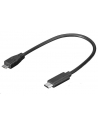 Premiumcord Kabel USB Premiumcord USB 3.1 C - USB 2.0 Micro-B, 0,2m (KUR3102) - nr 1