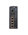 Planet IPOE-E174 PoE extender + switch, IEEE802.3at, 4 + 1x 1000Base-T, DIN, IP30, 60W - nr 6