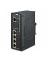 Planet IPOE-E174 PoE extender + switch, IEEE802.3at, 4 + 1x 1000Base-T, DIN, IP30, 60W - nr 7