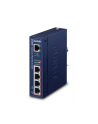 Planet IPOE-E174 PoE extender + switch, IEEE802.3at, 4 + 1x 1000Base-T, DIN, IP30, 60W - nr 8