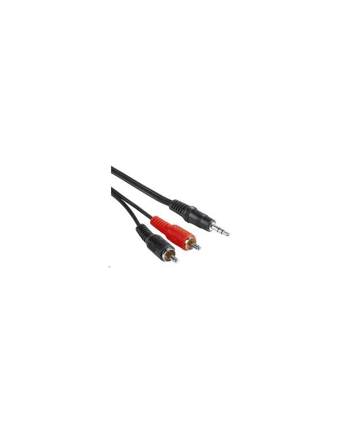 Premiumcord Kabel Audio 3.5mm Jack 2x Cinch  2 m Czarny  (kjackcin) główny