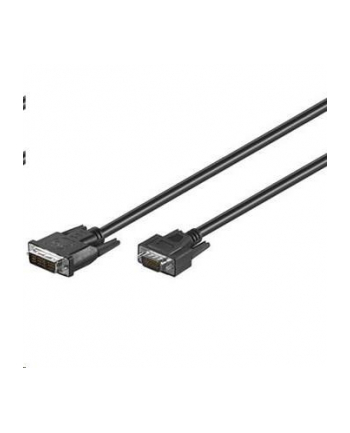 Kabel Premiumcord DVI-I - D-Sub (VGA) 1m czarny (29601032096094)