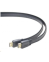 Premiumcord Kabel HDMI HDMI Ethernet Płaski 1 m Czarny   (kphdmep1) - nr 1