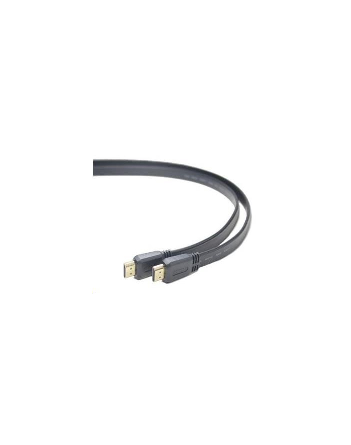Premiumcord Kabel HDMI HDMI Ethernet Płaski 1 m Czarny   (kphdmep1) główny