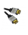 Premiumcord KABEL  Premiumcord KABEL HDMI A - HDMI A M/M 1M ZLACENÉ A KOVOVÉ HQ KONEKTORY KPHDMG1 - nr 1