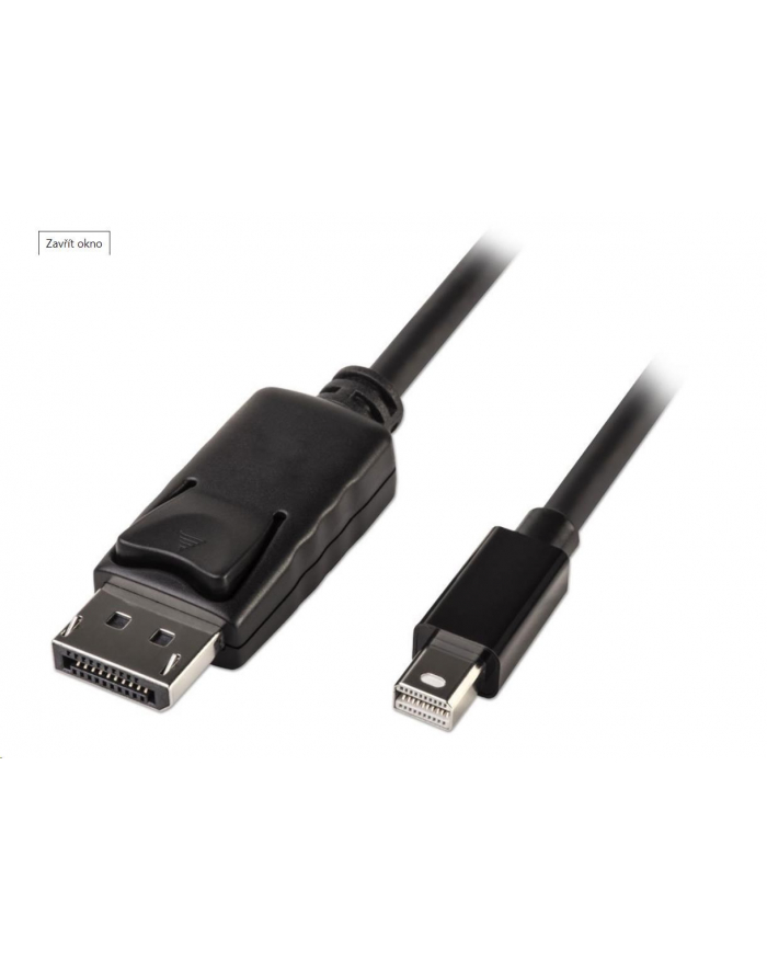 Kabel Premiumcord DisplayPort Mini - DisplayPort 3m czarny (kport7-03) główny