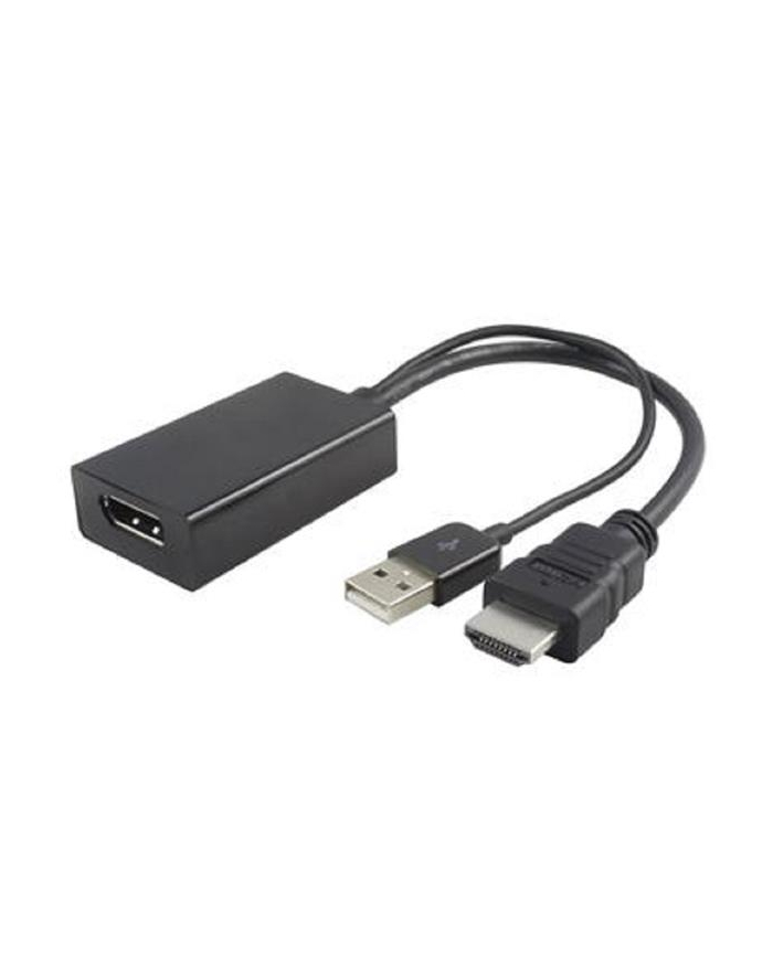Premiumcord Adapter AV HDMI + USB - DisplayPort czarny (KPORTAD09) główny