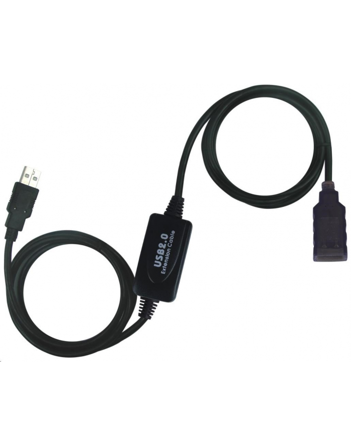 Premiumcord  WZMACNIACZ/PRZEDŁUŻACZ USB 2.0, A/M-A/F, 10M główny