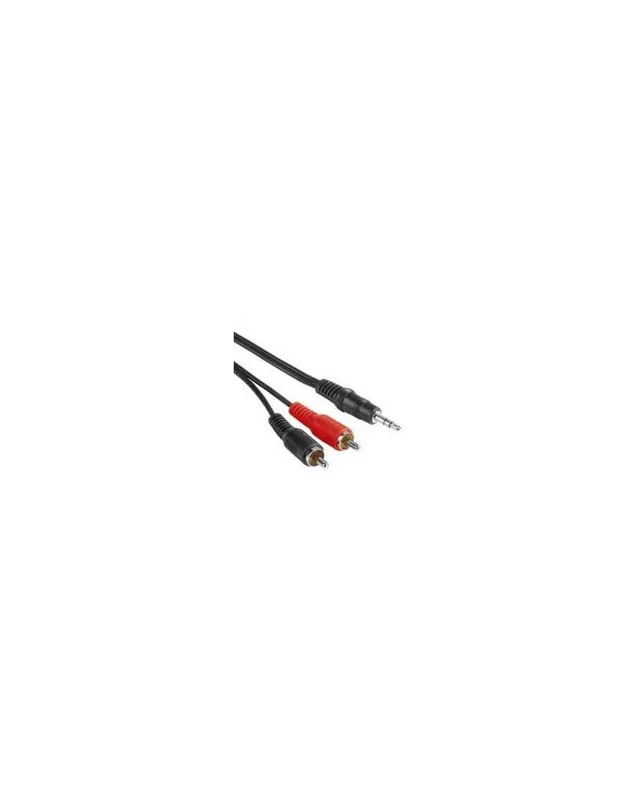 Premiumcord Kabel Audio 3.5mm Jack 2x Cinch  2 m Czarny  (kjackcin) główny