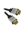 Premiumcord KABEL  Premiumcord KABEL HDMI A - HDMI A M/M 1M ZLACENÉ A KOVOVÉ HQ KONEKTORY KPHDMG1 - nr 1