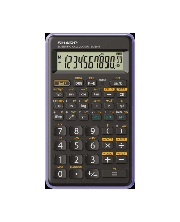 Sharp Kalkulator Kalkulačka - El-501T Bílá (Balení Blister)