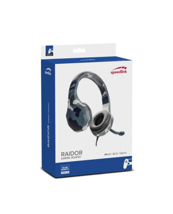 Speedlink Raidor PS4 Niebieskie (SL450303BE) nr 2