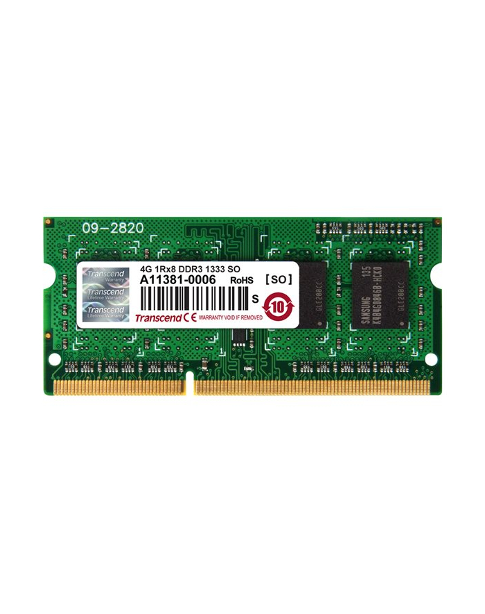 Transcend SODIMM 4GB DDR3 (TS512MSK64V3H) główny