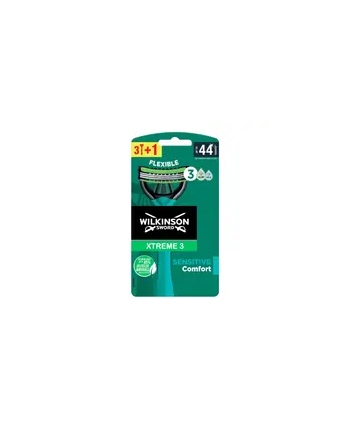 Wilkinson Sword, Xtreme 3 Sensitive,  jednorazówki dla mężczyzn 4 szt.