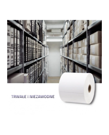 qoltec Etykiety termiczne 100x150mm | 500etykiet
