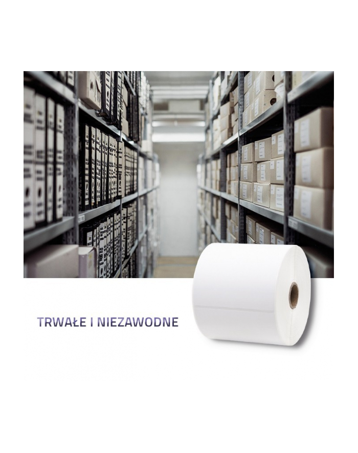 qoltec Etykiety termiczne 100x150mm | 500etykiet główny