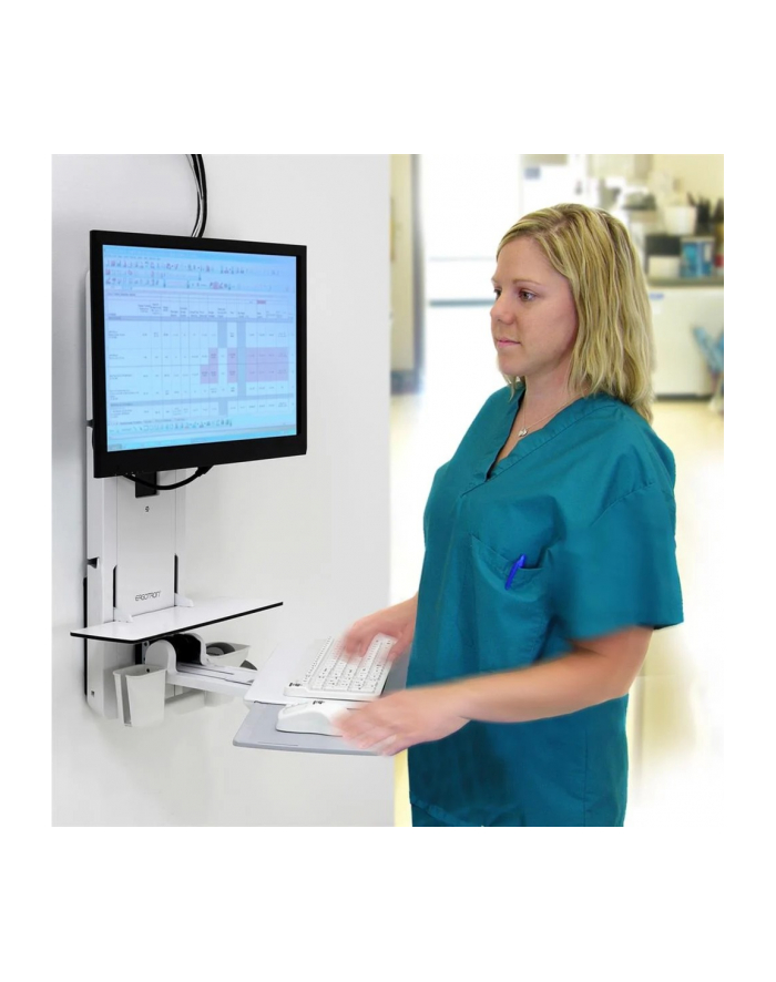 Uchwyt ErgoTron StyleView Sit-Stand do  max 14.9kg (61-080-062) główny