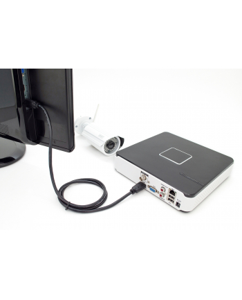 Kabel Digitus HDMI - HDMI 3 Czarny (DB-330123-030-S)