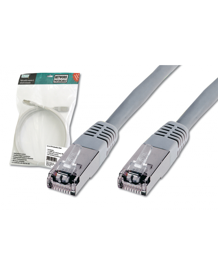 Digitus Patch Cable, SFTP, CAT5E, 2M, grey (DK-1531-020) główny