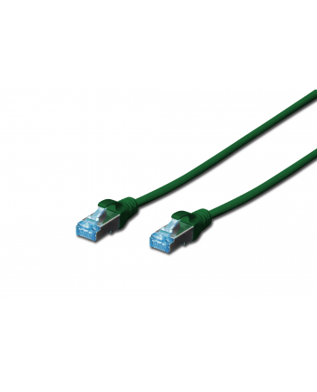 Digitus Kabel krosowy SF/UTP kat.5e 1m zielony (DK-1532-010/G)